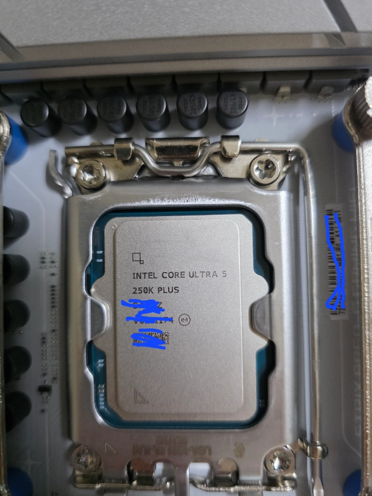 인텔 250k plus + asus b860-g 팝니다 이미지
