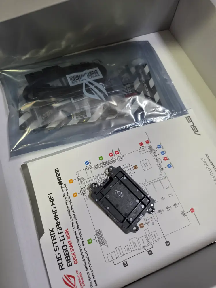 인텔 250k plus + asus b860-g 팝니다 이미지