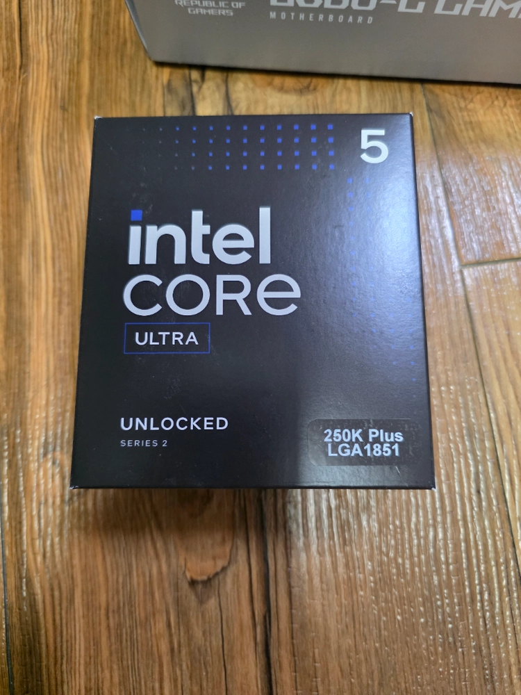 인텔 250k plus + asus b860-g 팝니다 이미지
