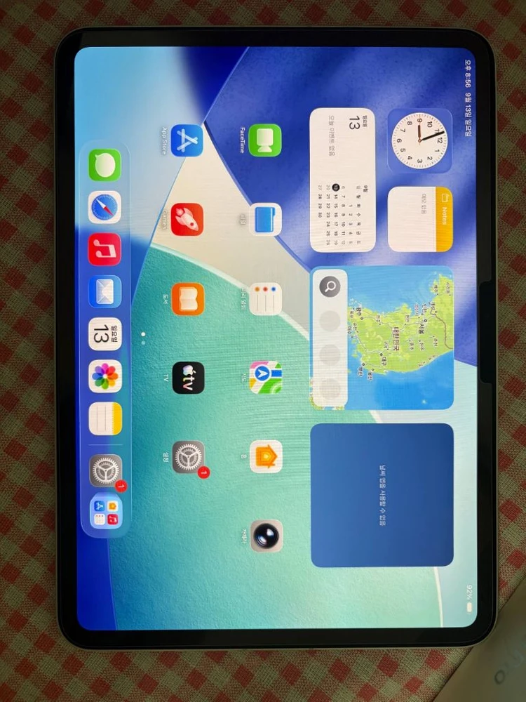 (S급) 아이패드 프로 11형 M4 셀룰러 256GB 실버 배터리 100% 이미지