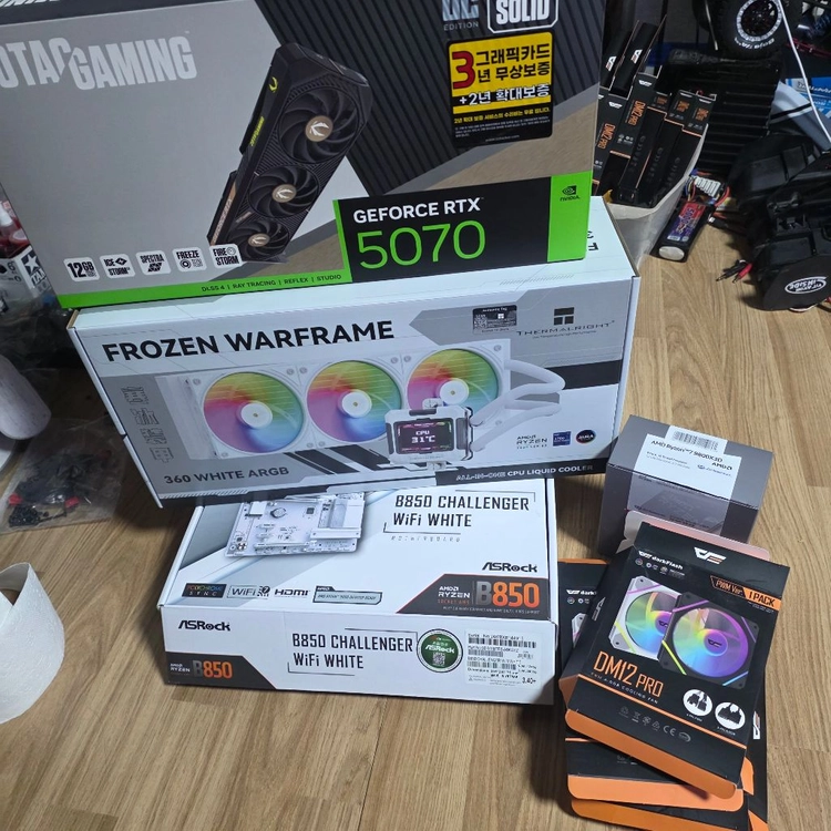 9800x3d...5070 본체 팝니다 이미지