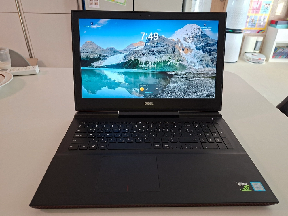 Dell 15 7567 7700HQ GTX1050Ti 16G 델 게이밍 노트북(윈도우11정품포함) - 안심되는 중고거래