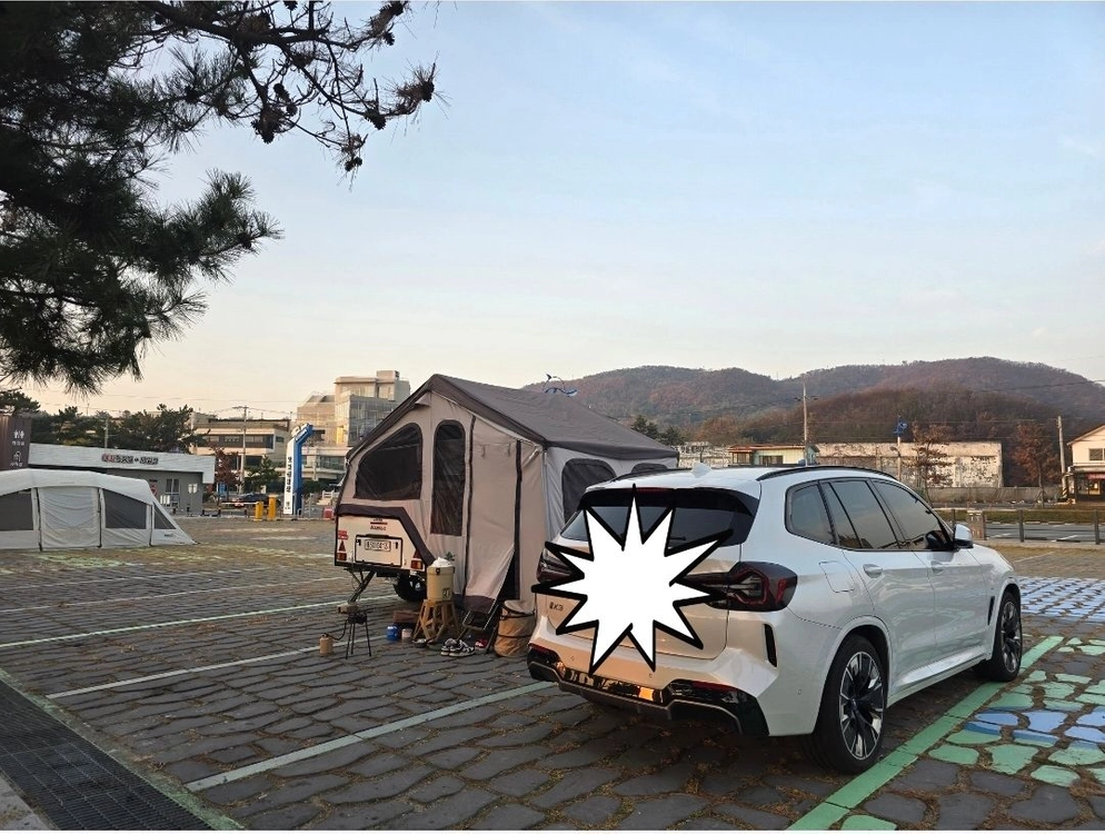 캠핑 카고 트레일러 이미지