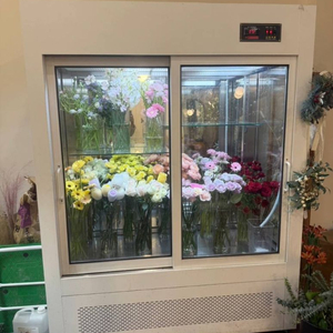 꽃 냉장고 쇼케이스 이미지