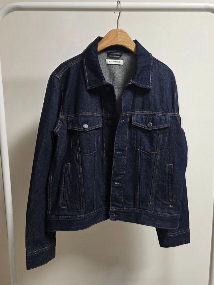 탑텐 BETTER DENIM 진청 데님 자켓 청자켓 이미지
