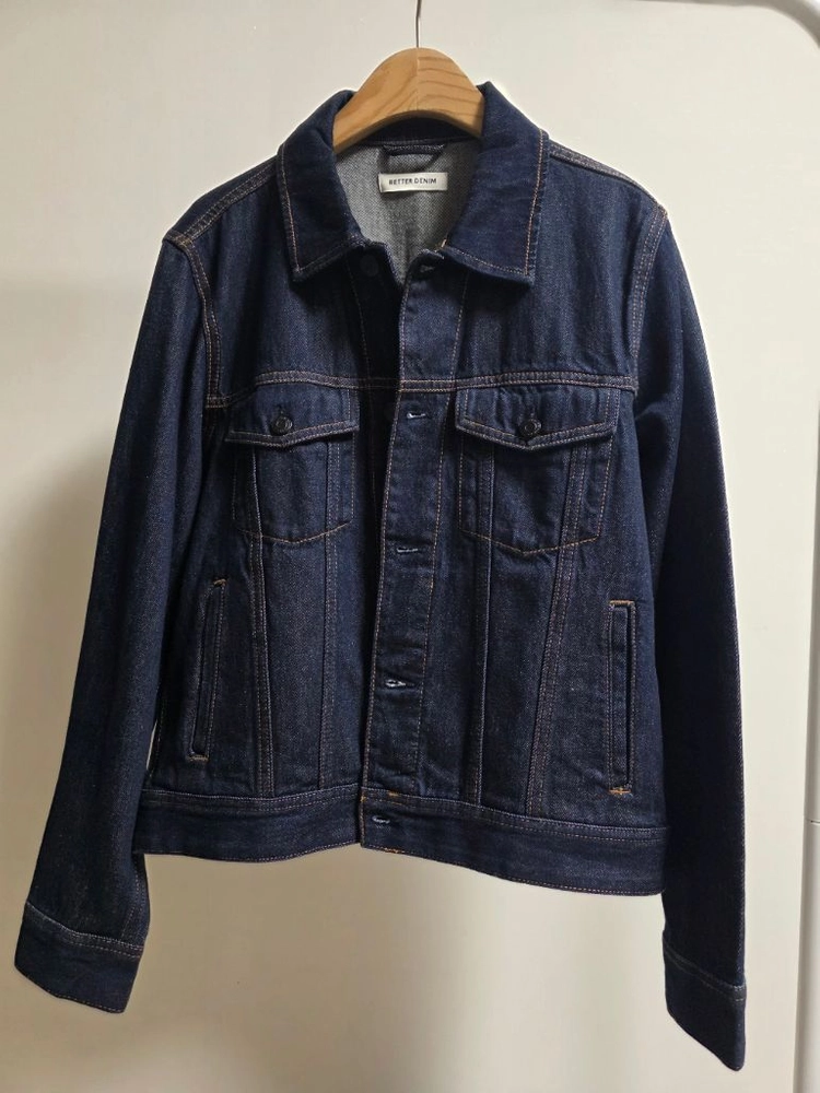 탑텐 BETTER DENIM 진청 데님 자켓 청자켓 이미지