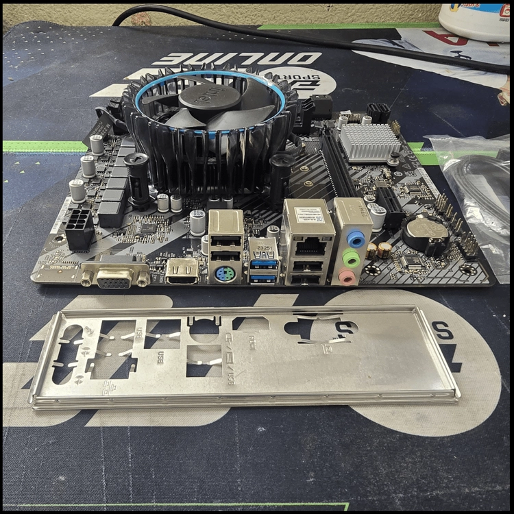 부품-INTEL I5 13400F + ASROCK H610M-HVS/M.2 +정품 쿨러 이미지