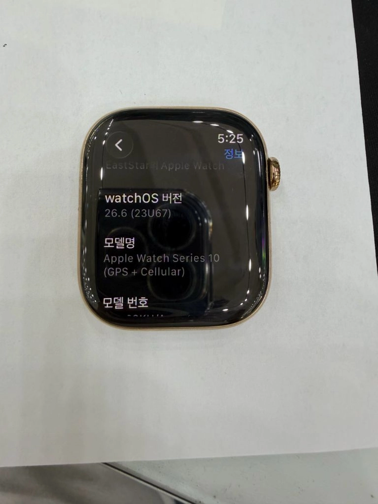 애플워치10 46mm 셀룰러+GPS 밀레니즈 루프+충전기 포함 이미지
