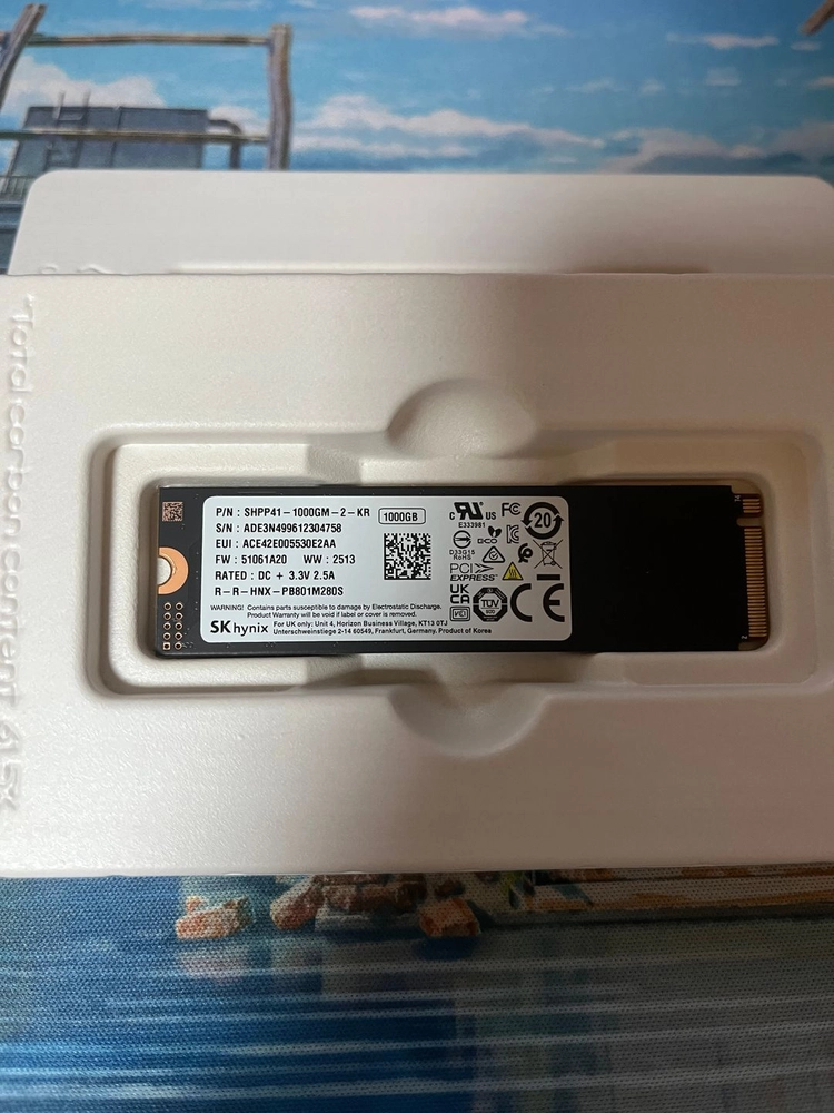 SK하이닉스 플래티넘 P41 NVME M.2 ssd 1TB 이미지