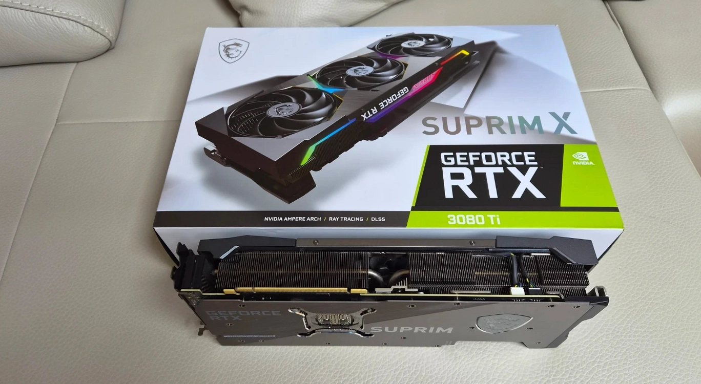 MSI RTX 3080 Ti 슈프림 X 그래픽카드 - 안심되는 중고거래