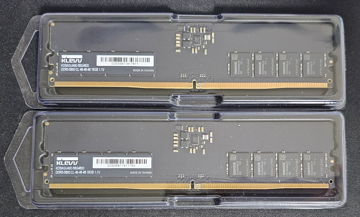 클레브 DDR5 5600 16GB x2 32GB 판매합니다. - 안심되는 중고거래