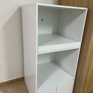 주방수납장 키친장 듀얼 600 2단 광파오븐 렌지대 8 밥솥장 주방수납장 이미지