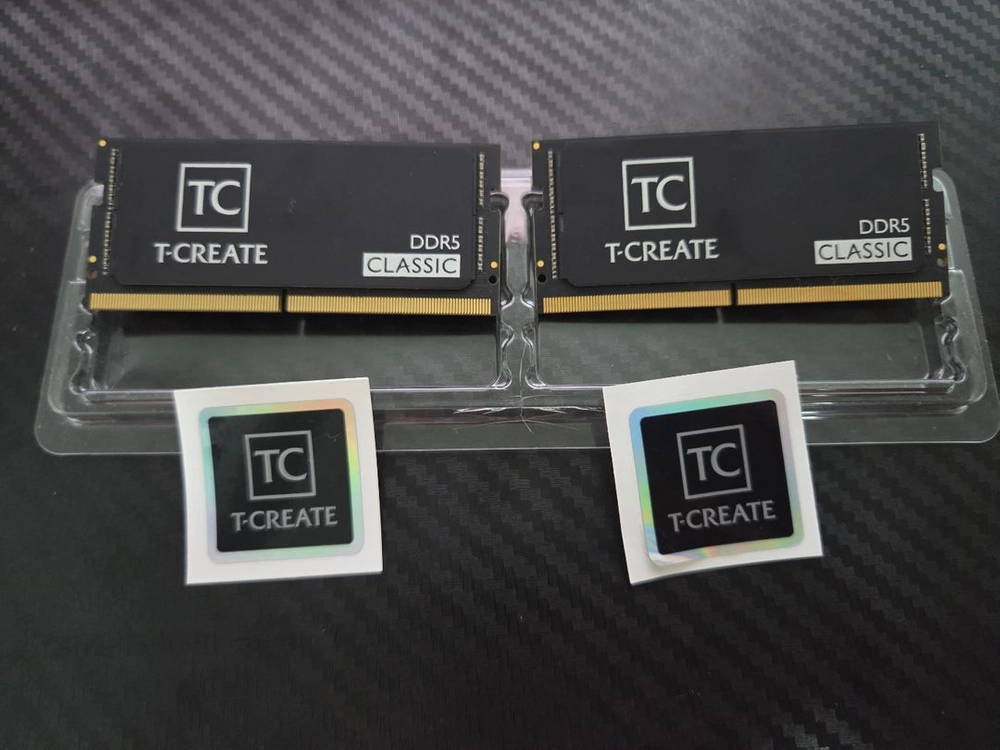 TeamGroup T-Create DDR5 64GB (32 x 2) 5600Mhz 노트북램 소딤 sodimm 이미지