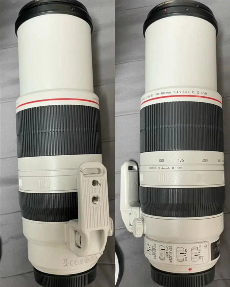 캐논 카메라 백사투 망원렌즈 박스 파우치 포함 EF100-400mm 1:4.5-5.6L IS USM 이미지