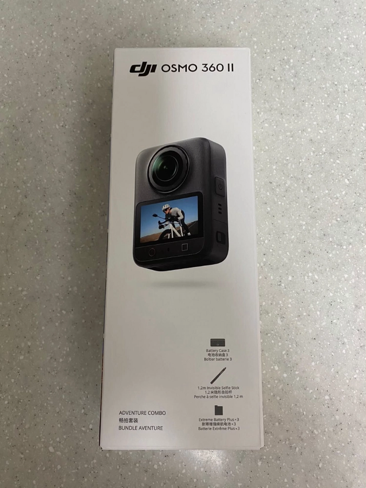 [미개봉] DJI 오즈모 360 2 Osmo 360 II 어드벤처 콤보 팝니다 이미지