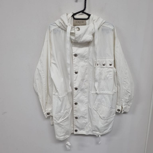 [쟈딕앤볼테르 / ZADIG&VOLTAIRE] 엘리오 스파이크 후디드 사파리 야상 점퍼 (화이트 / S) 이미지