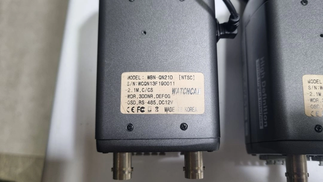HD-SDI CCTV카메라 4대+DC12V아답터4개 이미지