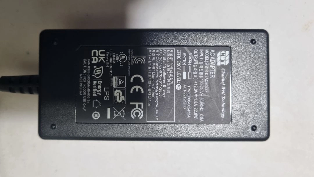 HD-SDI CCTV카메라 4대+DC12V아답터4개 이미지
