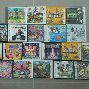 닌텐도DS, 3DS 포켓몬스터,젤다,동물의숲,미궁의군주,커비,봄버맨,루이지맨션 인기 게임칩 곽팩 판매 이미지