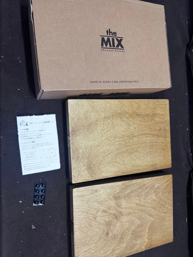 더믹스 ST2030 방진패드 판매 THE MIX ST 2030 스피커 방음패드 스피커패드 - 안심되는 중고거래