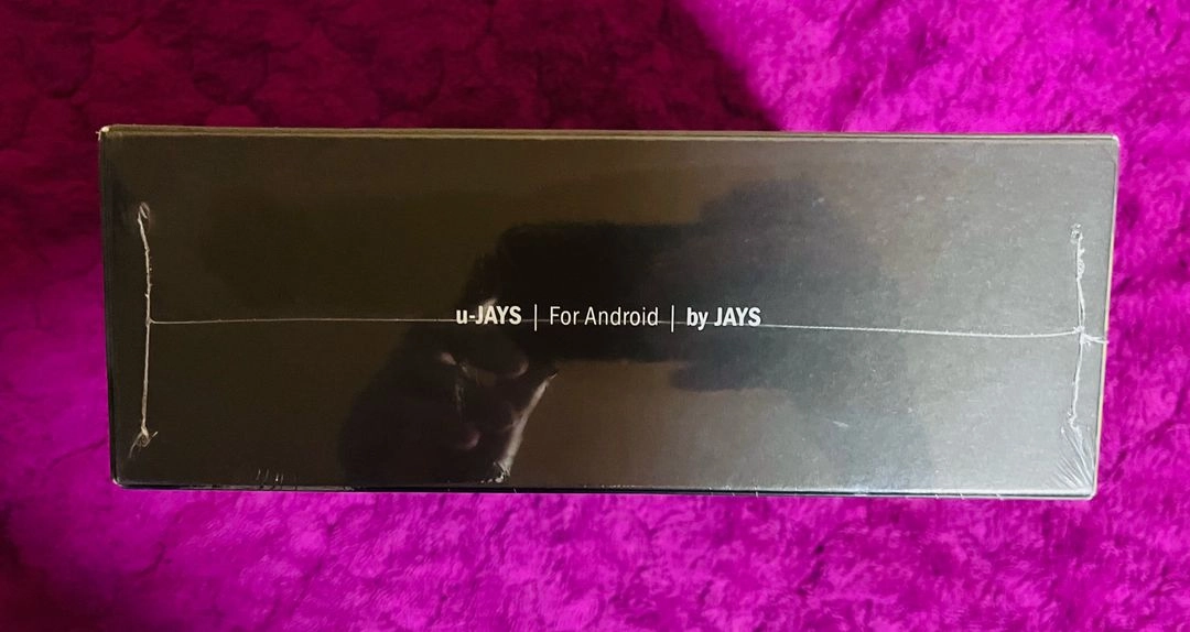[미개봉/새상품] JAYS u-JAYS 헤드폰 (Android용 / 화이트 Gold)드립니다 이미지