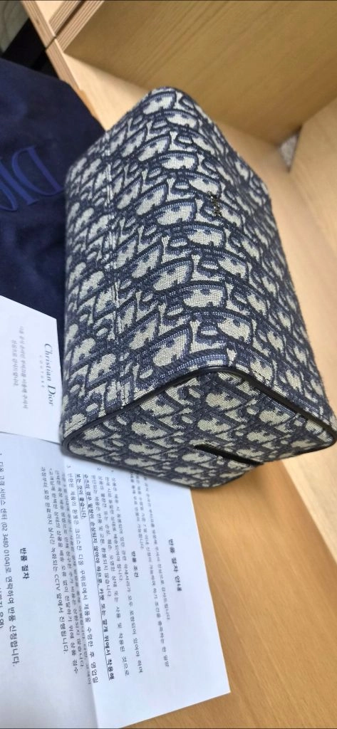 디올 오블리크 링고 돕키트 클러치/파우치백 새상품급 정품(감정O)구찌프라다루이비통디올고야드샤넬셀린느보테가생로랑가방 이미지