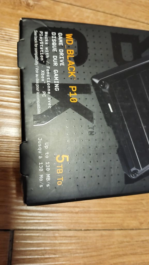 WD BLACK P10 5TB 2.5인지 게이밍 외장하드 이미지
