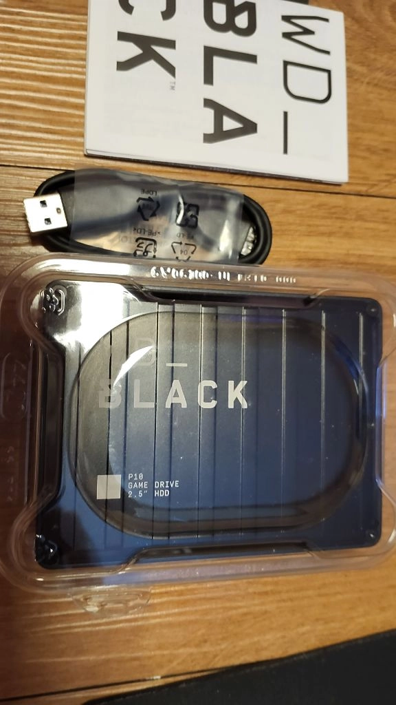 WD BLACK P10 5TB 2.5인지 게이밍 외장하드 이미지
