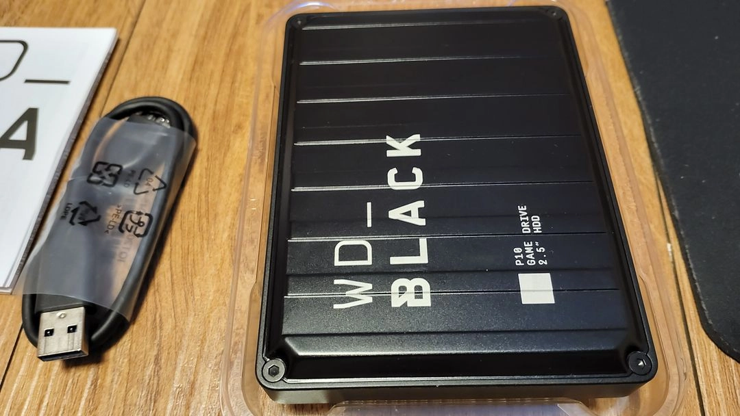 WD BLACK P10 5TB 2.5인지 게이밍 외장하드 이미지