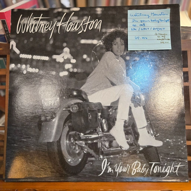 Whitney Houston.Im your baby tonight.90.예음.NM/NM+.민트급LP 이미지