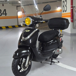 클래식 스쿠터 SYM 뉴카빙2 125cc 오토바이 (배달가능) 이미지