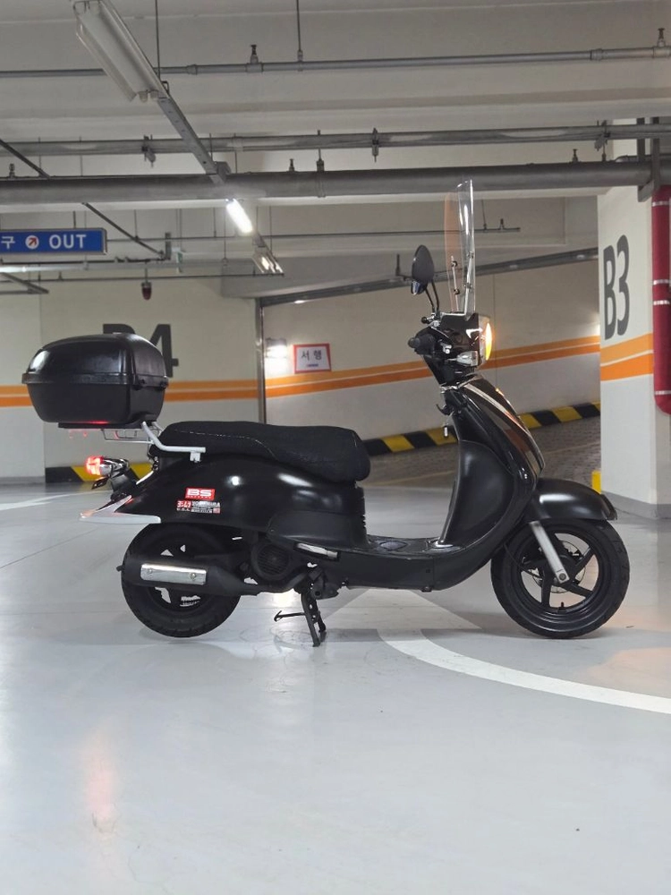 클래식 스쿠터 SYM 뉴카빙2 125cc 오토바이 (배달가능) 이미지