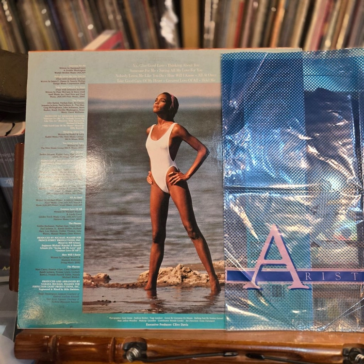 Whitney Houston.데뷰앨범.85.EUNM/EX+.LP 이미지