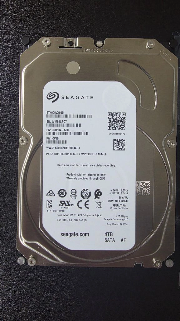 [새상품] Seagate SkyHawk 4TB HDD 3개 이미지