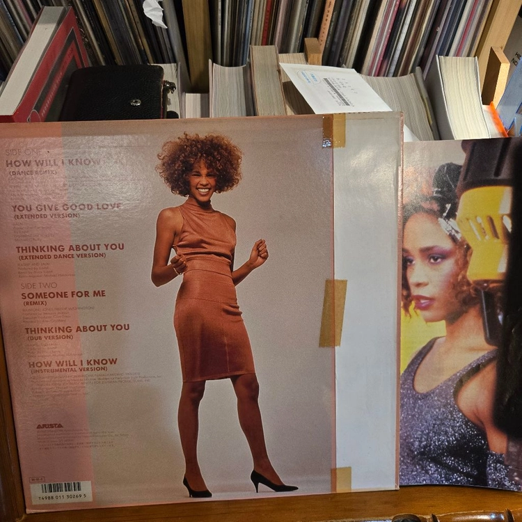 Whitney Houston.dancin special.86.JP.12싱글.NM-/NM.민트급LP 이미지