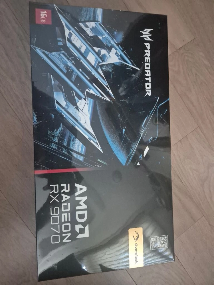 RX 9070 OC 16GB 미개봉 새상품 - 안심되는 중고거래