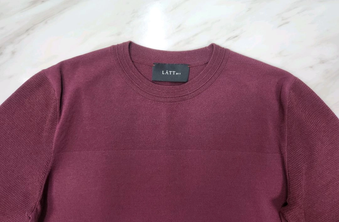 여성 90] 한섬 LATT by t 냉감 7부 반팔 니트 한섬 시스템 타임 시리즈 코오롱 k2 아미 꼼데가르송 랑방 이미지