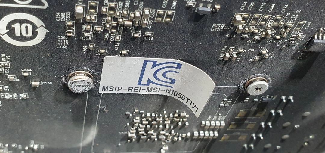 msi gtx1050 ti 4g 이미지