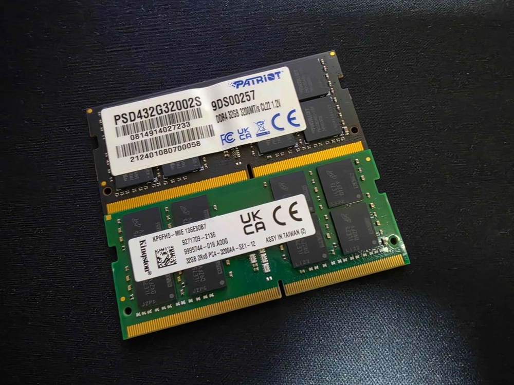DDR4 32GB 3200Mhz 노트북램 - 안심되는 중고거래