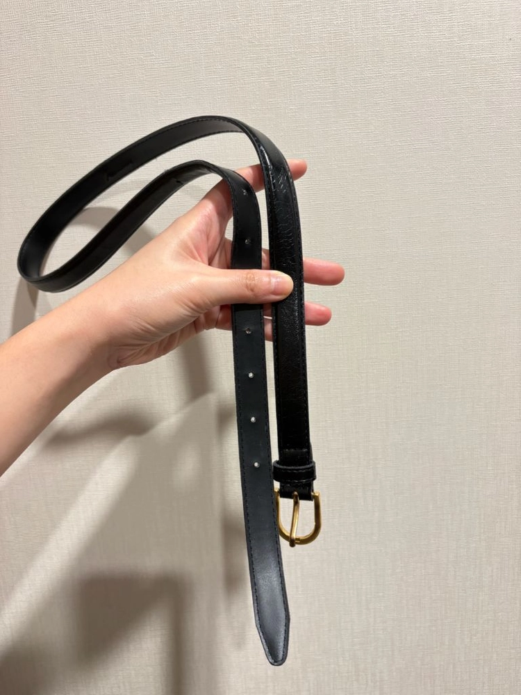 라미네즈 금장 벨트 이미지