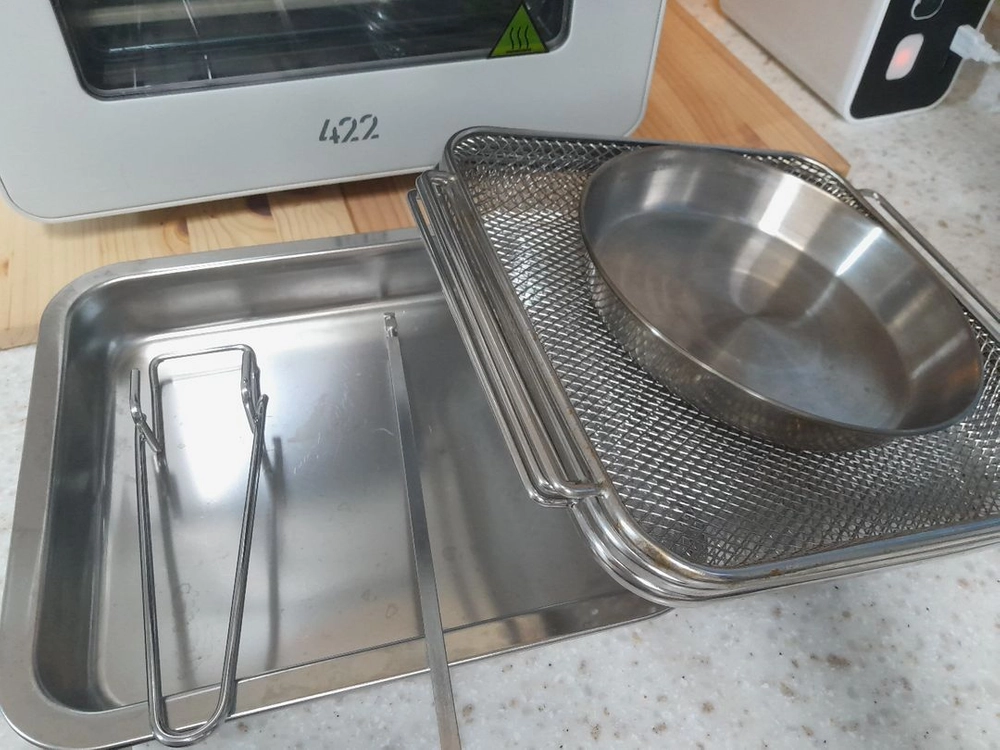 택포) 진짜 올스텐 에어프라이어+기본, 추가구성품+덤 이미지