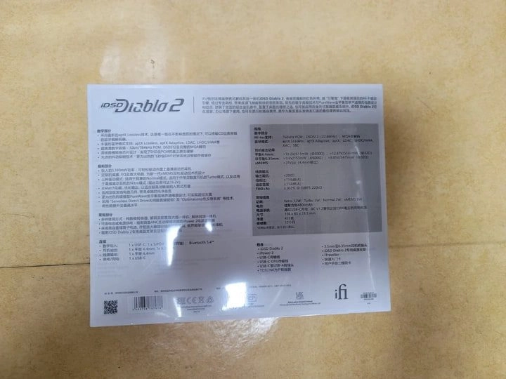 iFi iDSD Diablo 2 레드 포터블 DAC/헤드폰 앰프 이미지