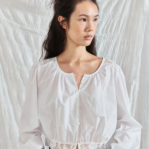 타낫 Poise blouse (ivory) 포이즈 블라우스 새상품 이미지