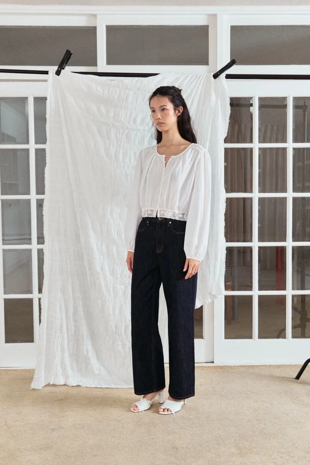 타낫 Poise blouse (ivory) 포이즈 블라우스 새상품 이미지