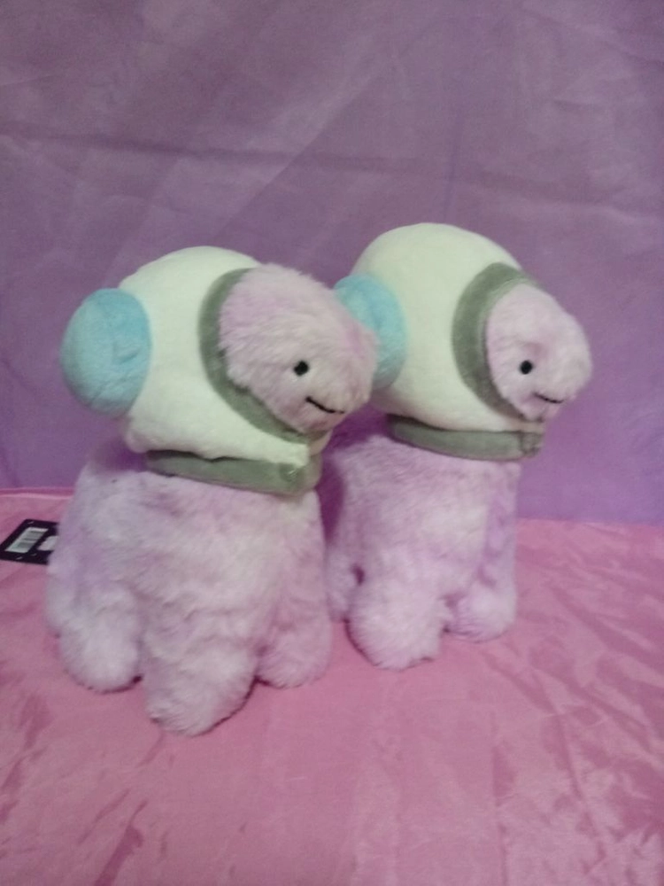 한정판.르스페이스 우주먼지 우주모자 팡이인형.21cm.2개일괄.구하기 힘들 인형에요.한정판에요.검색한번해보세요 이미지