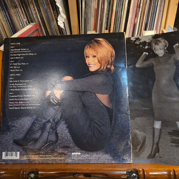 Whitney Houston.my love is your love.98.US.초반.EX/NM,NM.2LP 이미지