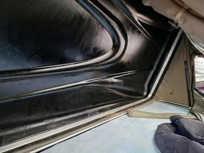 아베나키 패밀리 루프탑텐트 전시상품 사용감다수 30만원 판매 이미지