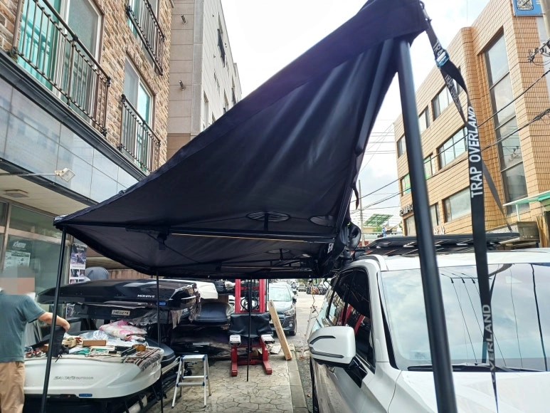 메세타 반자동 및 유일,코토어닝,트랩오버랜드 180도 경량 270도 어닝,렉스턴스포츠 및 pv5,토레스,렉스턴스포츠 이미지