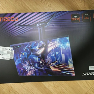 AORUS FO32U2P 게이밍 모니터 32인치 4K 240Hz 이미지