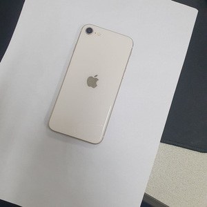 아이폰SE3 64GB 스타라이트 배터리90% 기능정상 중고폰 784440 이미지
